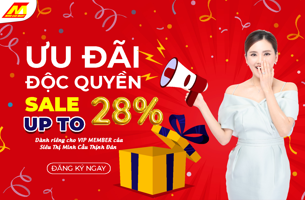 SIÊU HOT - ƯU ĐÃI ĐỘC QUYỀN - SALE UP TO 28%